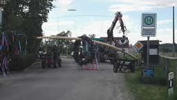 Maibaum aufstellen 2018